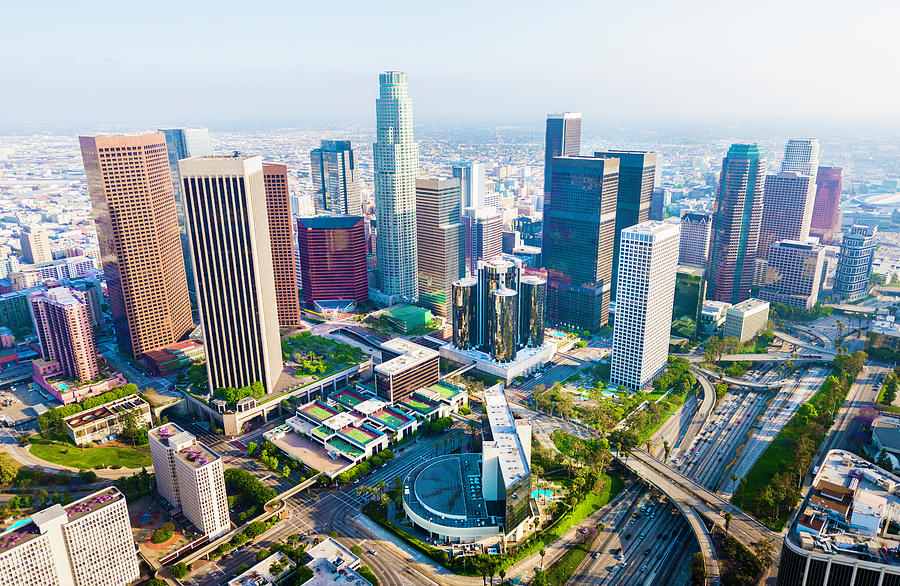Large city of Los Angeles, California